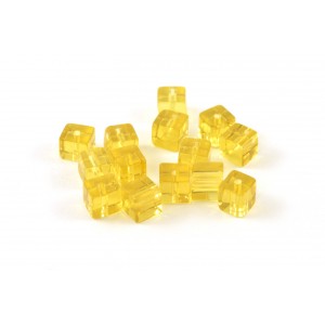 Cube de verre 4mm jaune